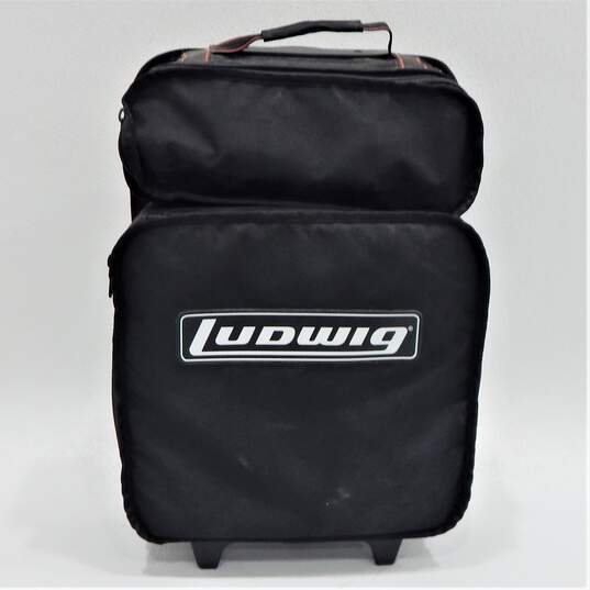 Ludwig Brand Snare Drum Set w/ Rolling Case, Snare Drum, Stand, and Accessories image number 8