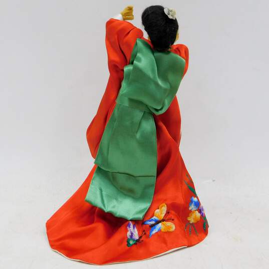 Lot of 4 Vintage 50s Lanya Travel Souvenir Cloth Doll Figurine Handmade image number 3