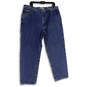 NWT Mens Blue Denim Medium Wash Relaxed Fit Straight Leg Jeans Size 44x30 image number 1