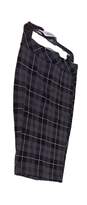Women Gray Black Plaid Casual Straight And Pencil Skirt Size 00 image number 2