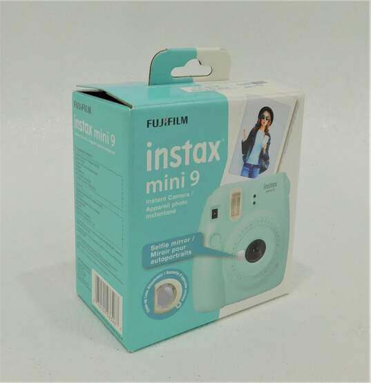 Fujifilm Instax Mini 9 Ice Blue Instant Camera IOB image number 4