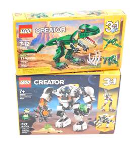 Creator Factory Sealed Sets 31115: Space Mining Mech & 31058: Mighty Dinosaurs