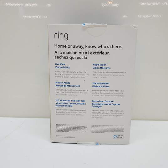 UNTESTED Ring Video Doorbell 1080p Camera with Motion Detection & Night Vision image number 2