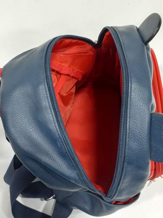 Marvel Captain America Bear Pleather Backpack image number 6