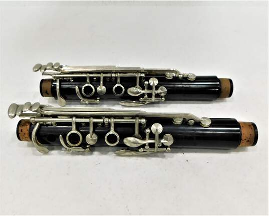 VNTG Normandy Brand Reso-Tone Model B Flat Clarinets w/ Cases (Set of 2) image number 8