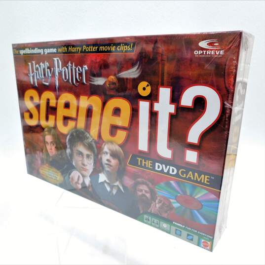 Sealed Harry Potter Scene It DVD Board Game Mattel image number 1