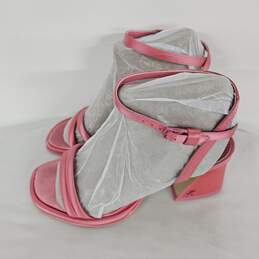Circus Pink Strappy Heels alternative image
