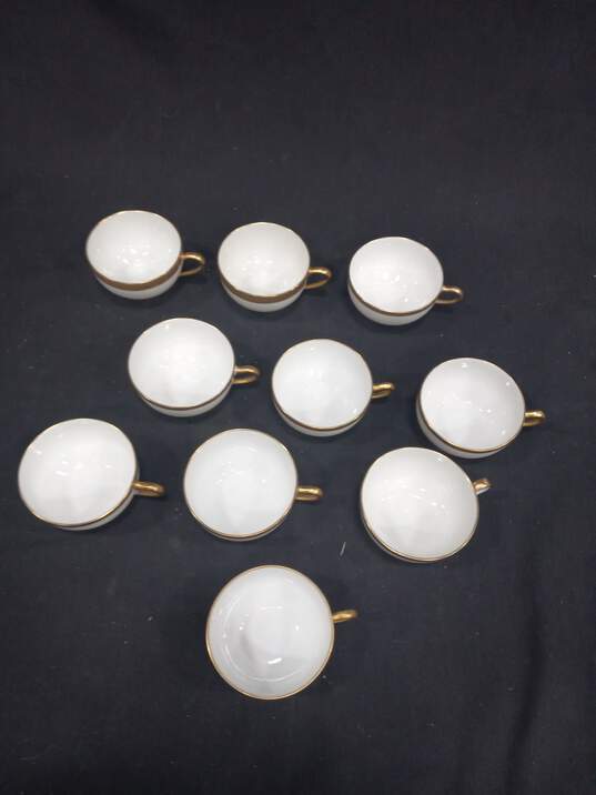 10 pcs Set of Theodore Haviland Fine China Cups image number 1