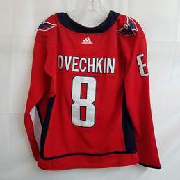 Adidas NHL Washington Capitals Ovechkin #8 Hockey Jersey Size L alternative image