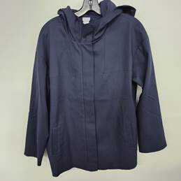 Chico's Navy Transitional Jacket