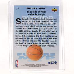 1993 HOF Shaquille O'Neal Upper Deck Future MVP Hologram Orlando Magic alternative image