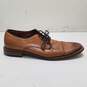 Vince Camuto Lamson Brown Leather Oxfords Men's Size 11M image number 1