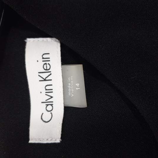 Calvin Klein Women's Black Mini Dress Size 14 image number 3