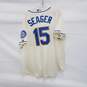 Majestic Cooperstown Collection Seattle Mariners Seager 15 Jersey Size XL image number 3