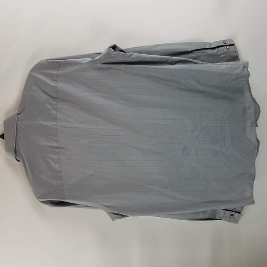 Kenneth Cole Mens Grey Dress Shirt image number 2