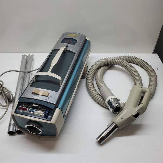 Vintage Electrolux Canister Vacuum Cleaner W/ Hose & Extenders - UNTESTED image number 4