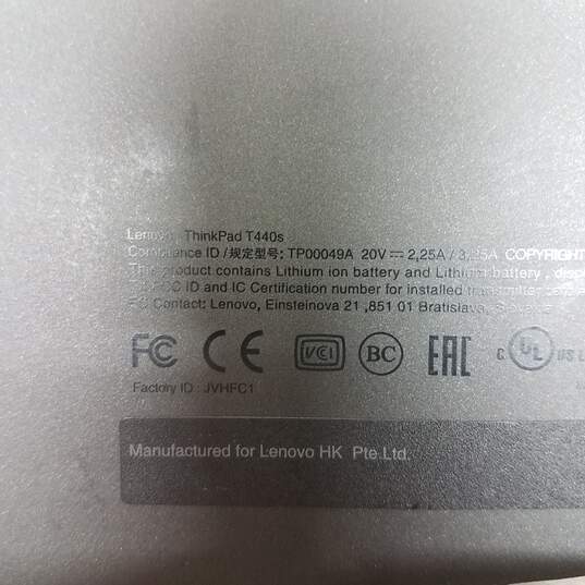 Lenovo ThinkPad T440S 14 in Intel i7-4600U CPU 8GB RAM & HDD image number 7