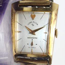 Vintage Lord Elgin 14K Gold Filled 23 Jewels Shockmaster Men's Watch alternative image