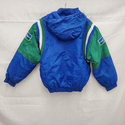 VTG Youth Seattle Seahawk Pro Line Quilted Winter Jacket Size 14-16 alternative image