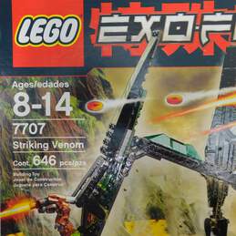 LEGO EXO-FORCE 7707 Striking Venom IOB W/ Manual & Minifigures alternative image