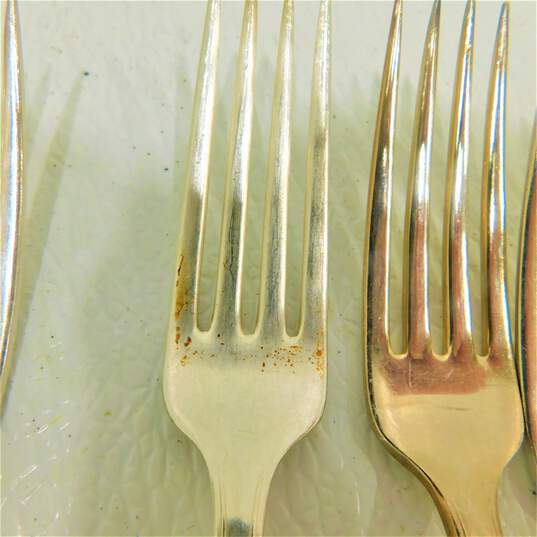 Set of 10 Oneida Community Silver-plated QUEEN BESS II Dinner Folks image number 5