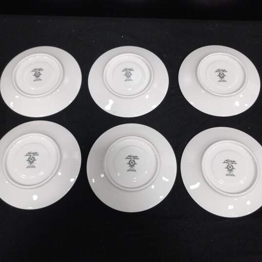 Set of 10 Noritake Ivory China Norma Tea Cups & Saucers image number 3