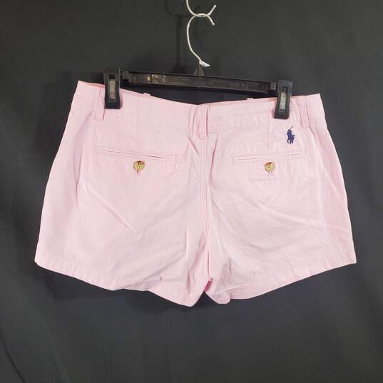 Polo Ralph Lauren Women's Pink Cargo Shorts SZ 4 image number 2