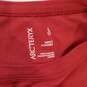Arcteryx Red Anzo Short Sleeve T-Shirt Men's Size L image number 2