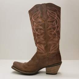 Ariat Sheridan Leather Embroidered Western Boots Brown 7 alternative image