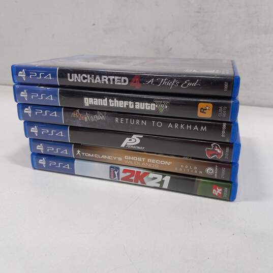Bundle of 6 Assorted SONY PlayStation 4 PS4 Video Games image number 6