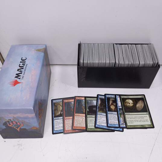 Bundle OF 4 Magic The Gathering Cards W/ Storage Boxes image number 5