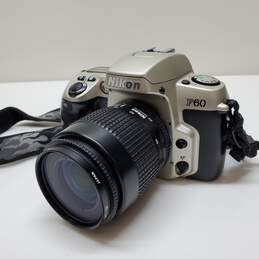 Nikon F60 35mm Film SLR Camera with Nikon 35-80mm Untested AS-IS alternative image