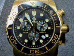 Men's Deep Blue Sea Ram Limited Edition 0026/5000 Sapphire Crystal Chronograph Watch IOB