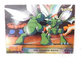 Pokemon Topps The Ultimate Match 34 Textured Foil Mewtwo Strikes Back Card