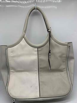 Calvin Klein Womens Beige Gray Handbag