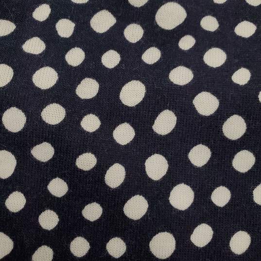 Chico's Women Navy Polka Dot Top Sz0 NWT image number 7