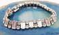 Vintage Weiss Icy Clear Rhinestone Silver Tone Bracelets 26.7g image number 2