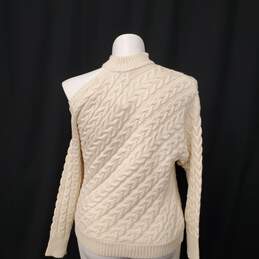 Zara Women Ivory Sweater S NWT alternative image