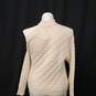 Zara Women Ivory Sweater S NWT image number 2