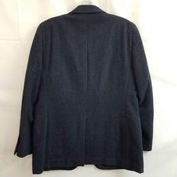 Brooks Brothers Regent Dondi Jersey Blue Chevron Men's Suit Jacket Size 40S alternative image
