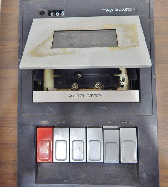 Vintage Modulette 929 Realistic AM/FM Stereo Cassette Recorder System image number 2