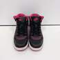 Nike Air Prestige III Women's Black and Pink Leather Sneakers Size 7 image number 1