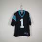 Mens Carolina Panthers Cam Newton 1 Football-NFL Pullover Jersey Size Small image number 1