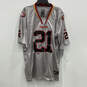 NWT Mens Gray San Francisco 49ers Frank Gore #21 Football Jersey Size 40 image number 1