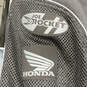 Mens Black Long Sleeve Front Pocket Full-Zip Motorcycle Jacket Size 3XL image number 6