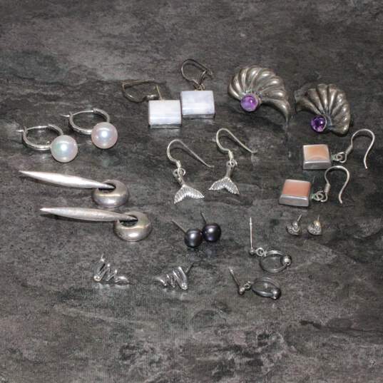 Bulk Assortment of Fine Sterling Silver Jewelry - 240.0g image number 5