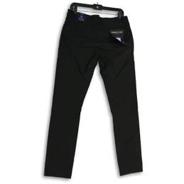 NWT Kenneth Cole Womens Black Slash Pocket Straight Leg Chino Pants Sz 32X32 alternative image