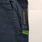 Men's navy cotton cargo shorts with belt size 48 nwt #2 image number 3