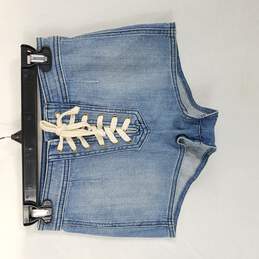 Carmar Women Blue Jean Shorts 25 NWT