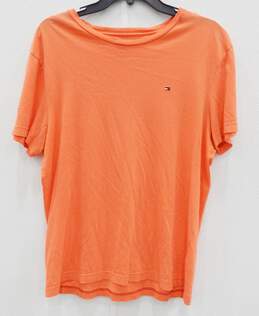 Orange Tommy Hilfiger T Shirt Sz Medium